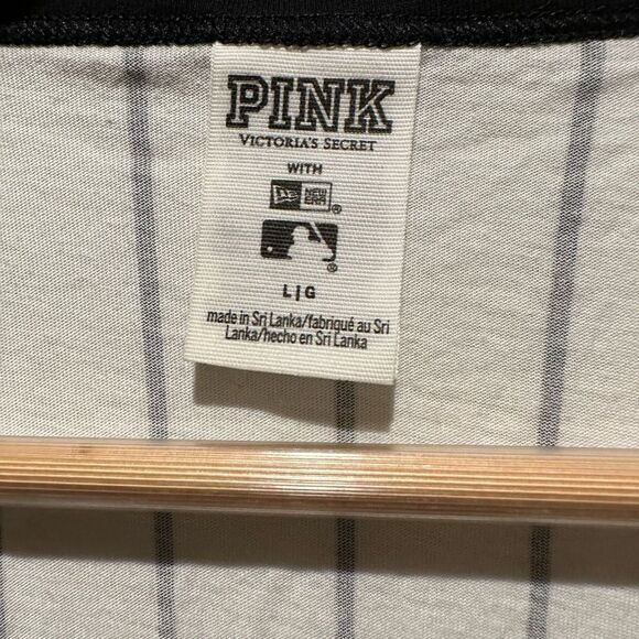 PINK Victoria Secrets San Francisco Giants Crop Top Size L - Picture 7 of 8